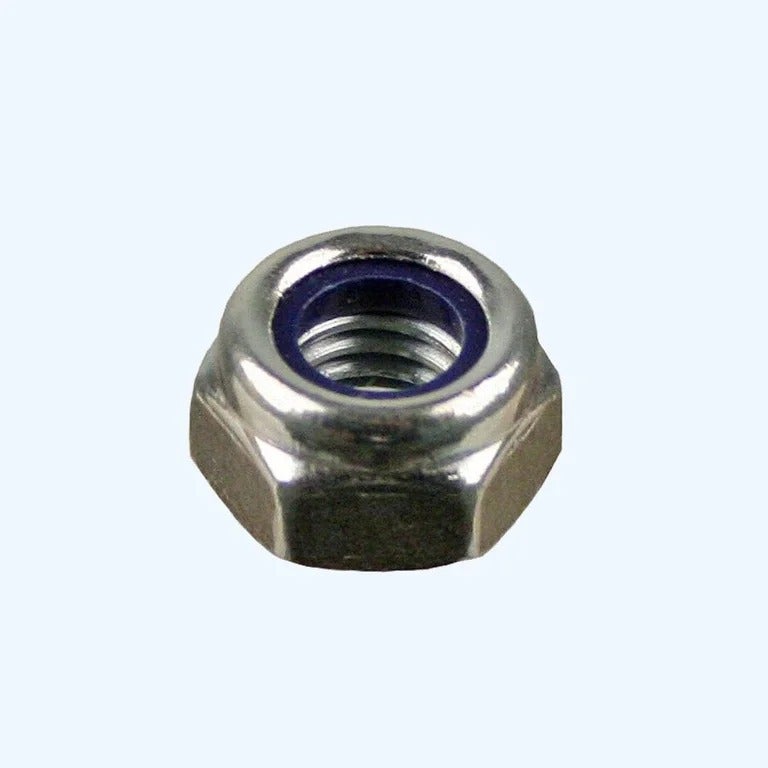 100 stuks borgmoer verzinkt M8 100 stuks borgmoer verzinkt M8