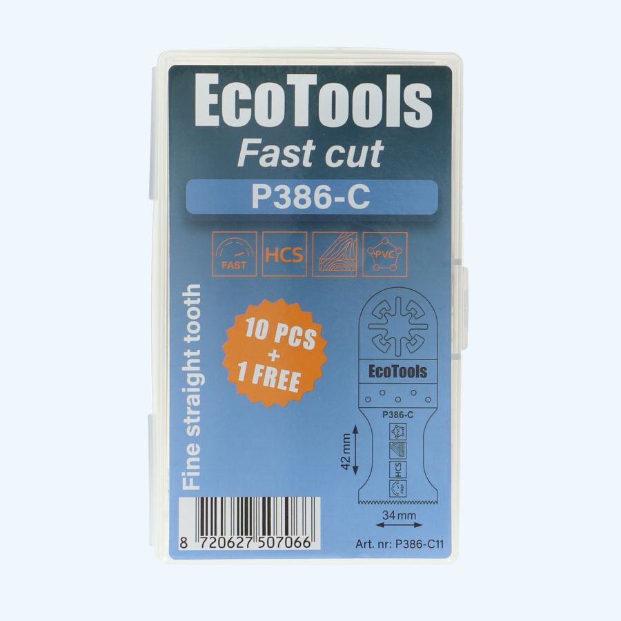 10+1 gratis multitool zaagbladen HCS type P386-C 10+1 gratis multitool zaagbladen HCS type P386-C