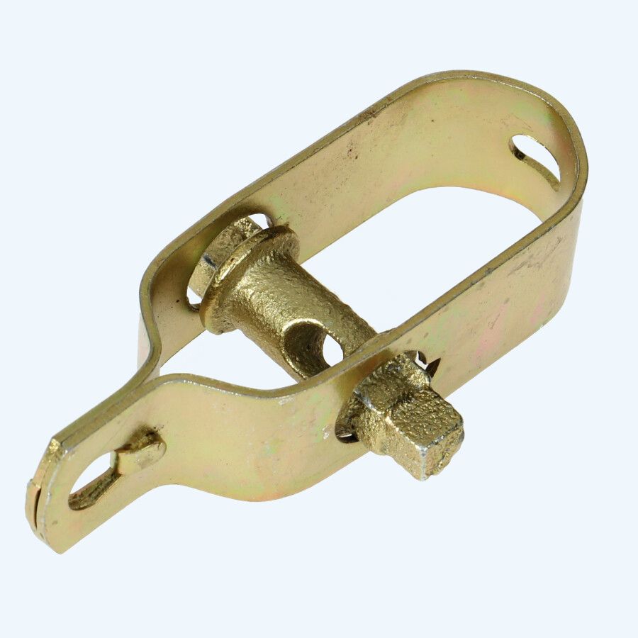 Draadspanner Nr. 1 80 mm geel verzinkt Draadspanner Nr. 1 80 mm geel verzinkt