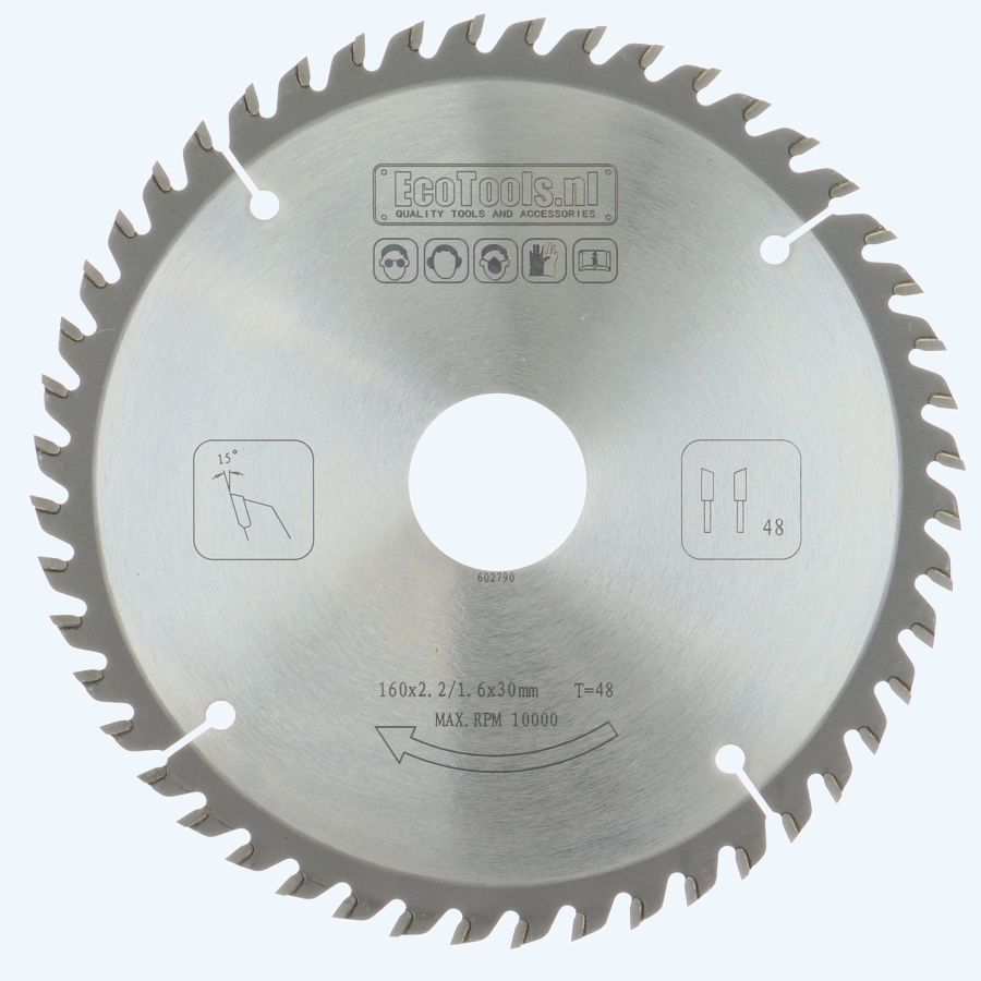 HM-zaagblad PROF 160 x 30 mm T=48 HM-zaagblad PROF 160 x 30 mm T=48