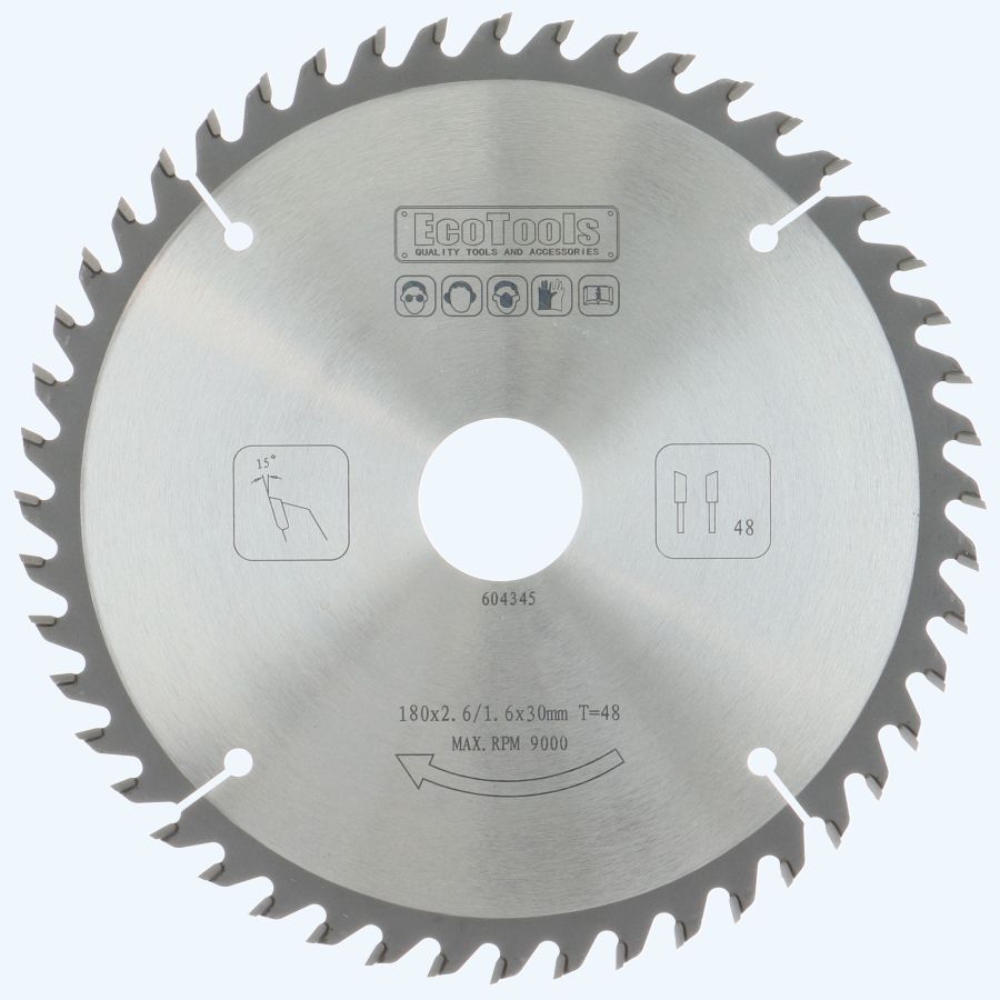 HM-zaagblad PROF 180 x 30 mm T=48 HM-zaagblad PROF 180 x 30 mm T=48