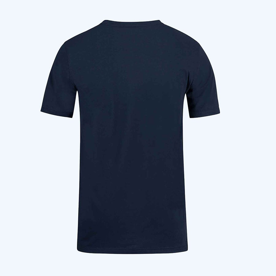 2 stuks t-shirt Bart met v-hals donkerblauw 2 stuks t-shirt Bart met v-hals donkerblauw