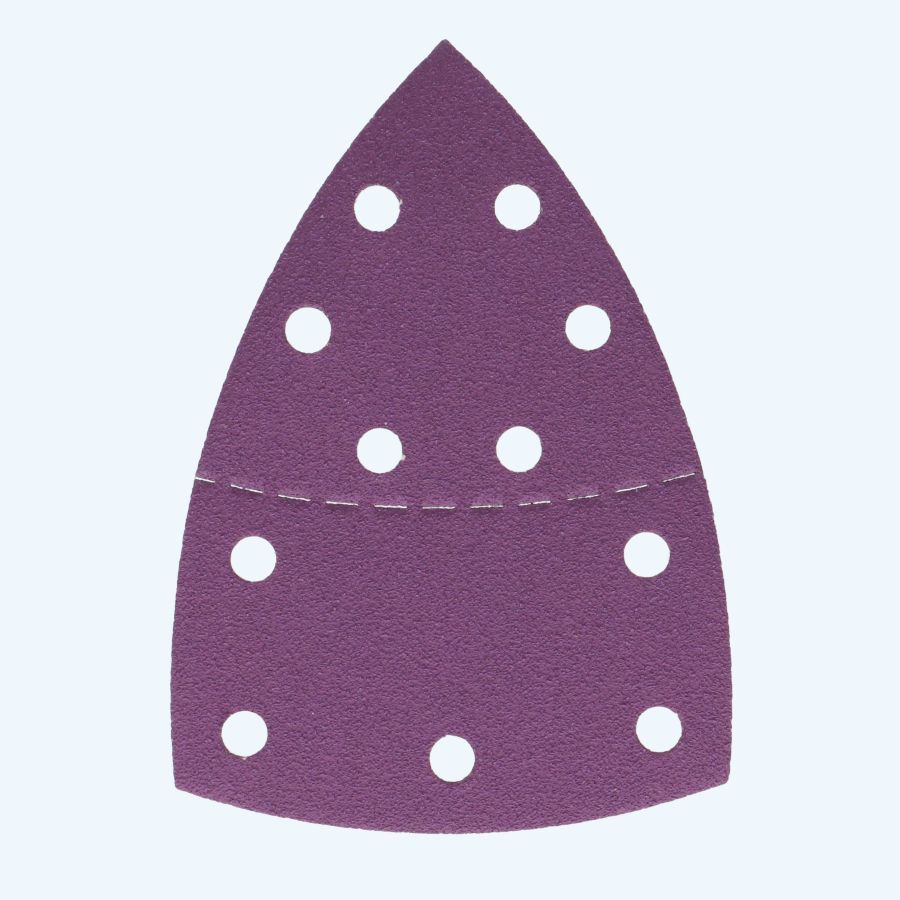 Basicline klittenband schuurpapier 100 x 150 mm, 11 stofgaten K120