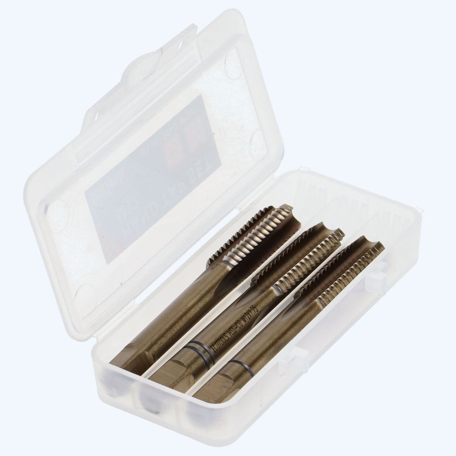 3-delige handtapset HSS 5% cobalt M12 x 1,75 mm