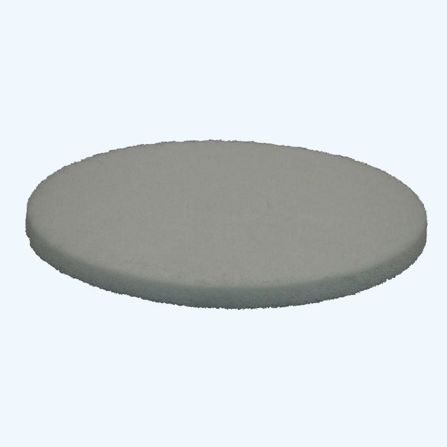Boenpad 406 x 20 mm wit voor parket