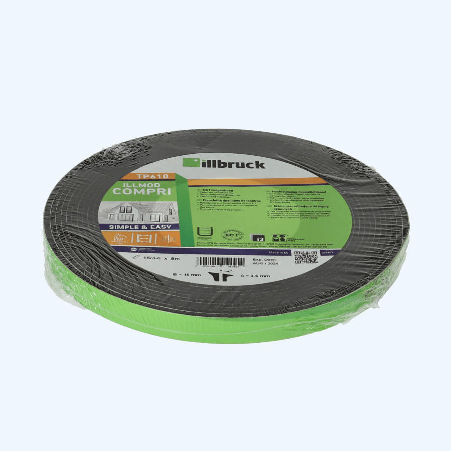 illbruck TP610 Compriband 15 mm / voeg 3-6 mm x 8 meter