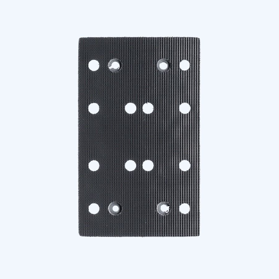 Klittenband schuurzool 80 x 133 mm 14 stofgaten