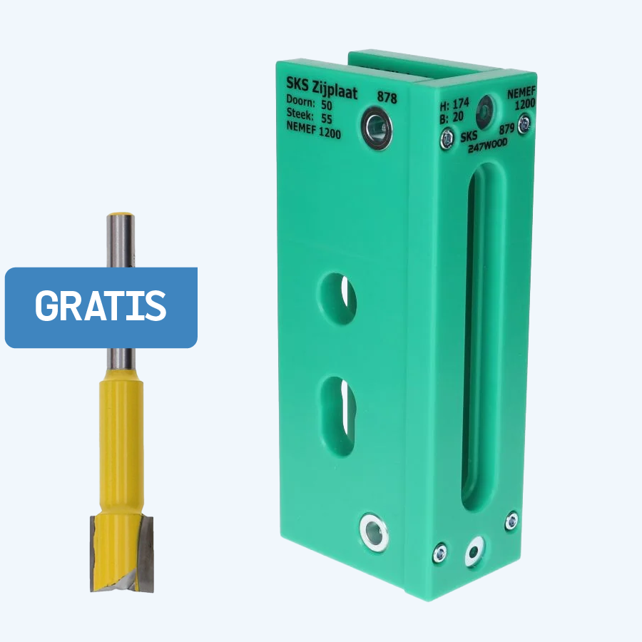 Freesmal voor insteeksloten Nemef 1200