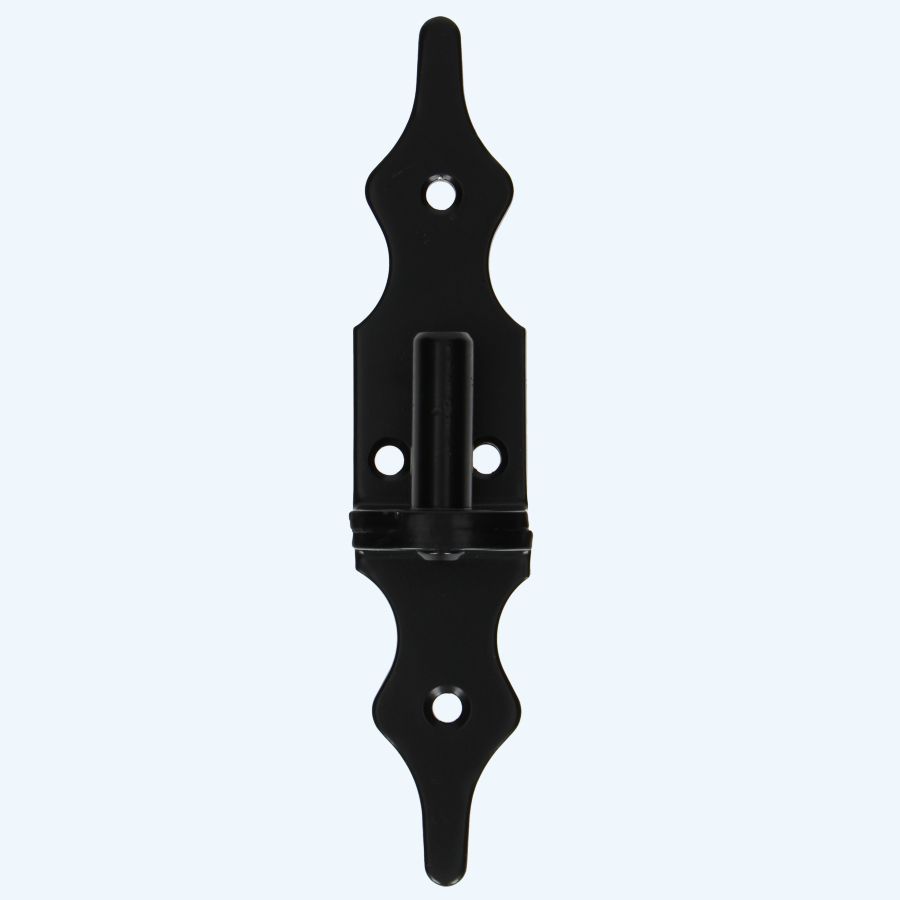 Plaatduim rustica 45 x 5 mm pen Ø16-19 mm zwart