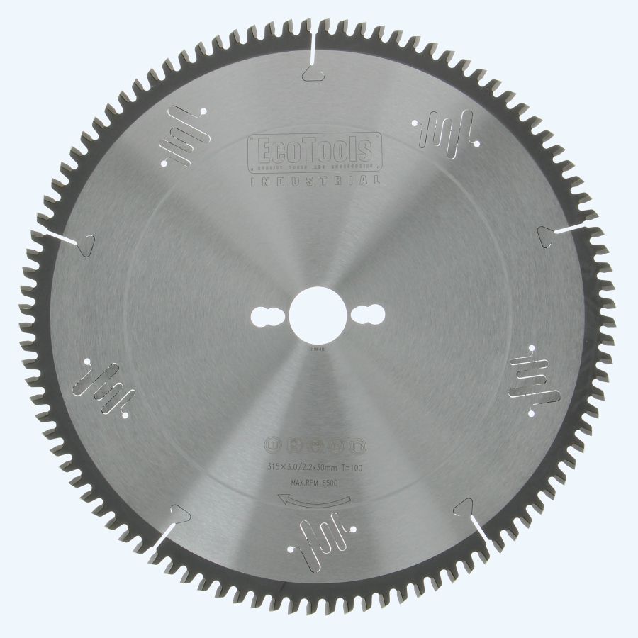 HM-zaagblad Industrial 315 x 30 mm T=100 (vlak-daktand)