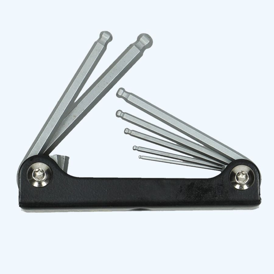 Inbussleutelset zakmesmodel balkop