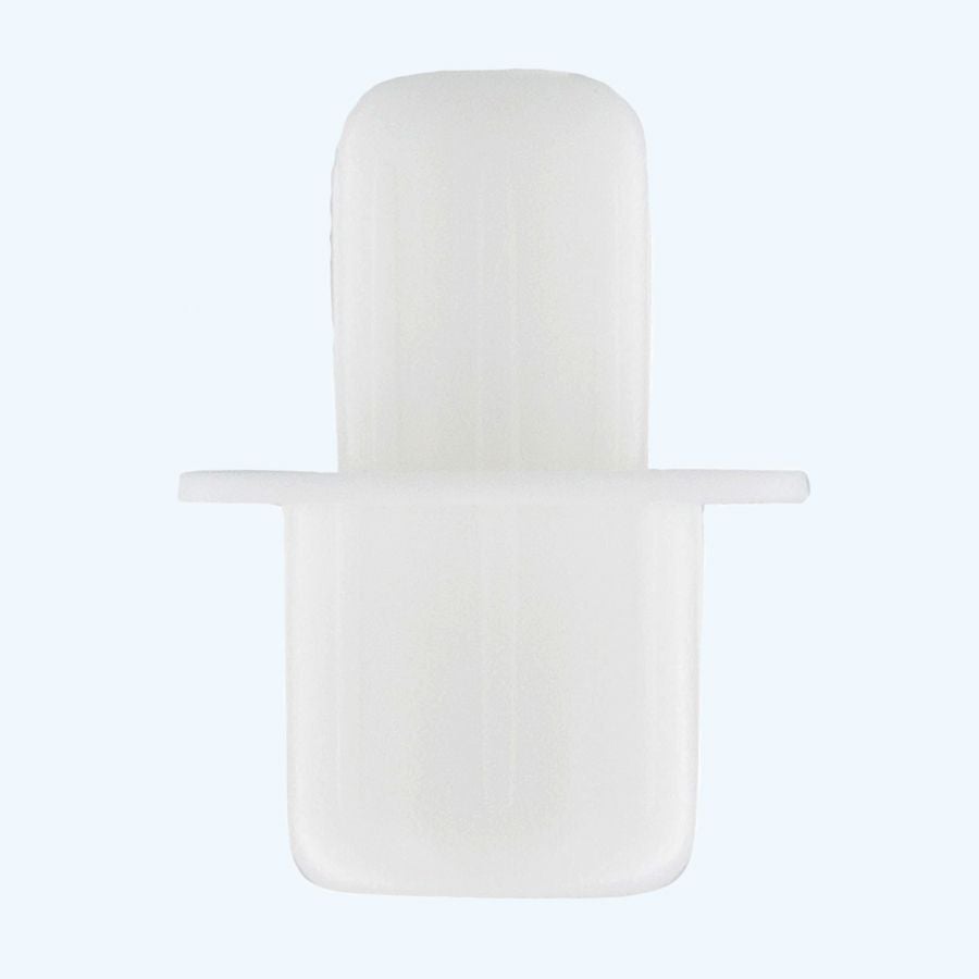 Kastplankdragers 6/8 mm wit (24 stuks)