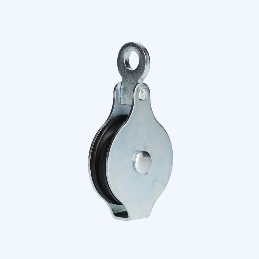Katrol vast oog 50 mm verzinkt