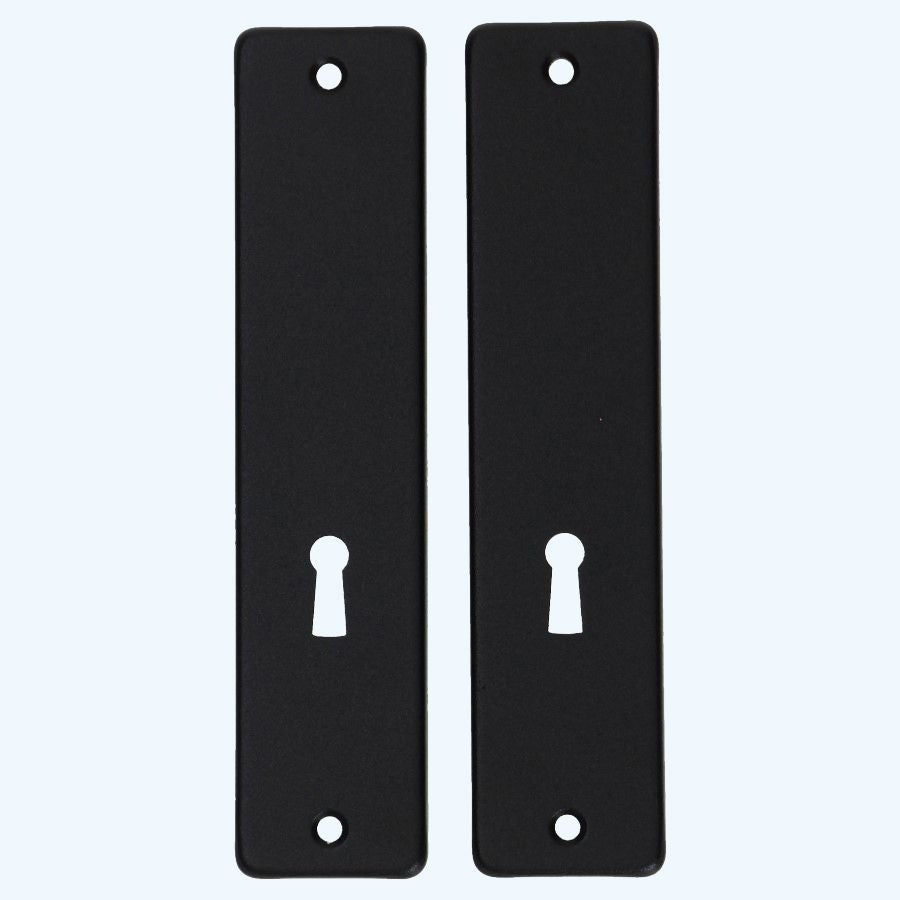 Kortschild voor kastslot BB zwart