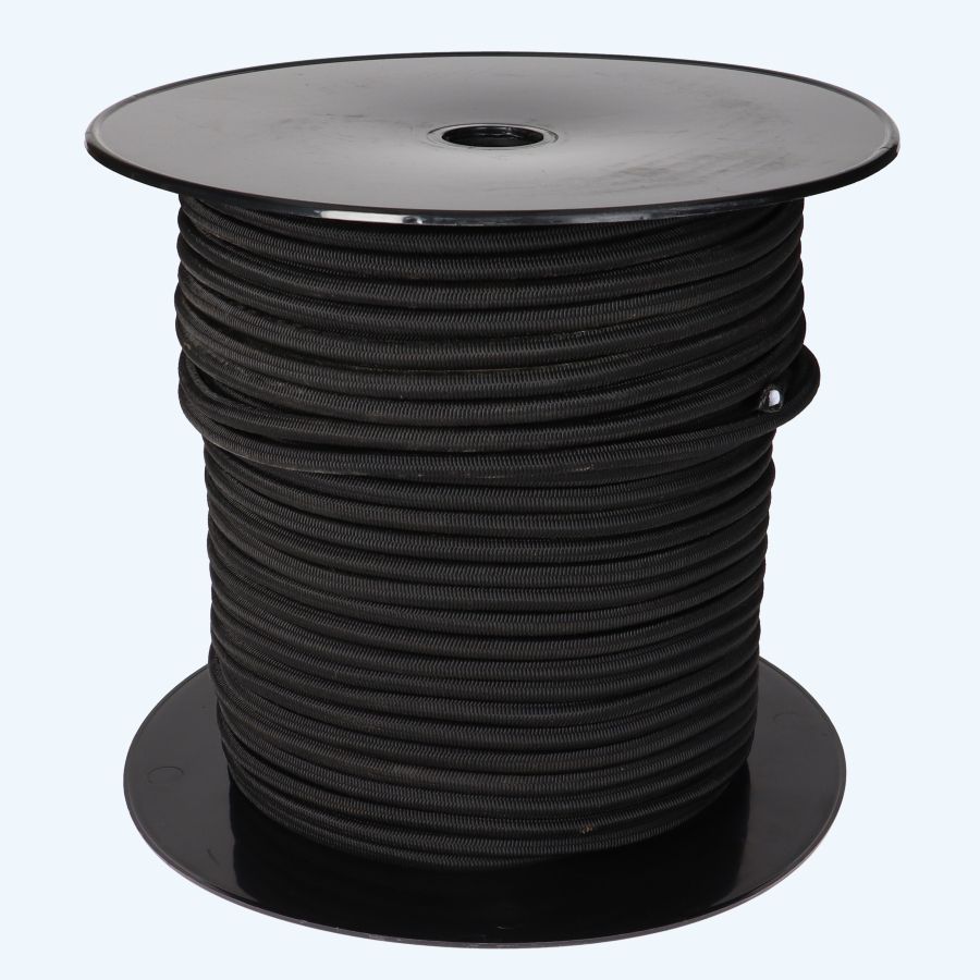 Elastisch koord 6 mm x 150 meter op spoel