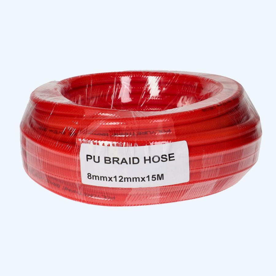 15 meter polyurethaan luchtslang 8 x 12 mm