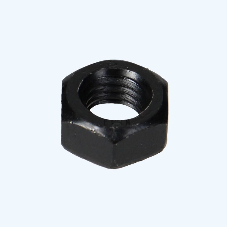 25 stuks moeren M6 zwart