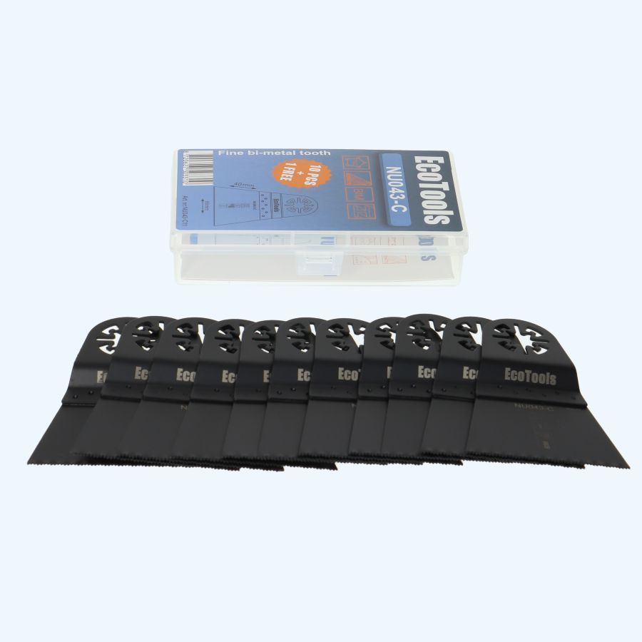 10+1 gratis multitool zaagbladen bi-metaal type NU043-C