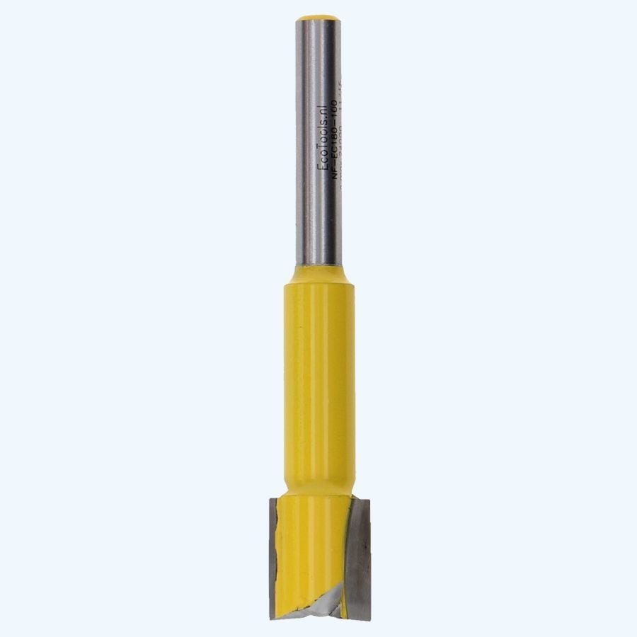 HM verlengde groeffrees 18 mm met ondersnijder