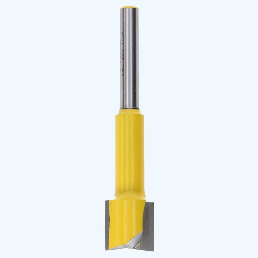 Verlengde groeffrees 22 mm met ondersnijder