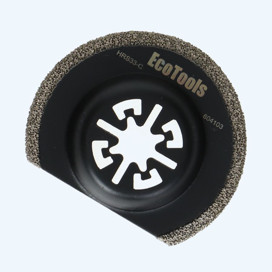 Multitool halfrond diamant zaagblad type HRS33-C