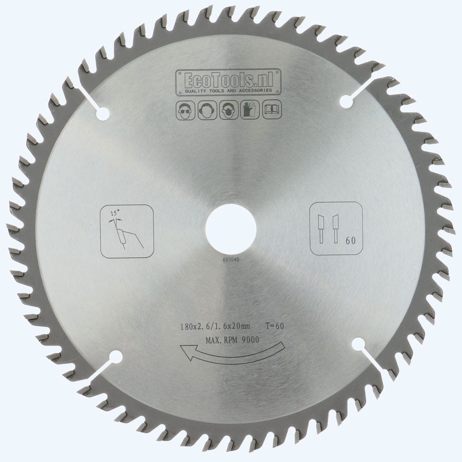 HM-zaagblad PROF 180 x 20 mm T=60