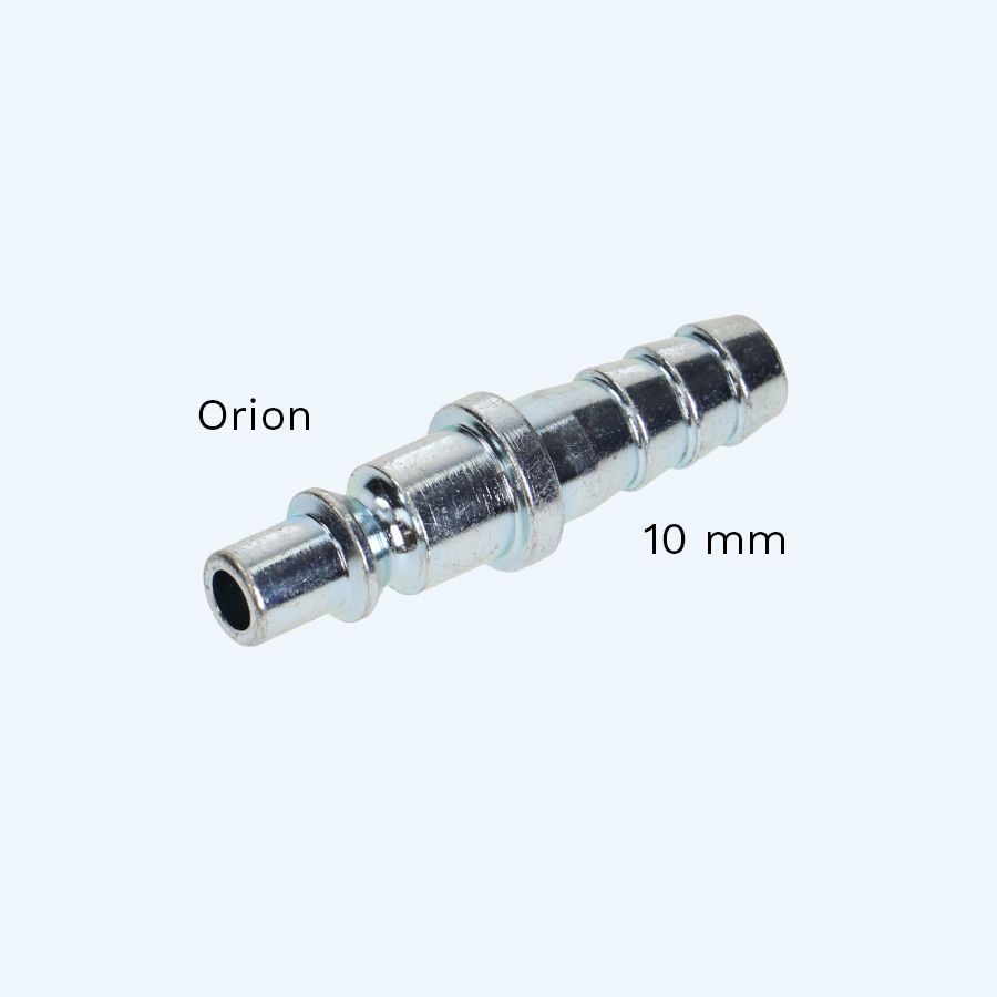 Orion insteeknippel met slangpilaar 10 mm