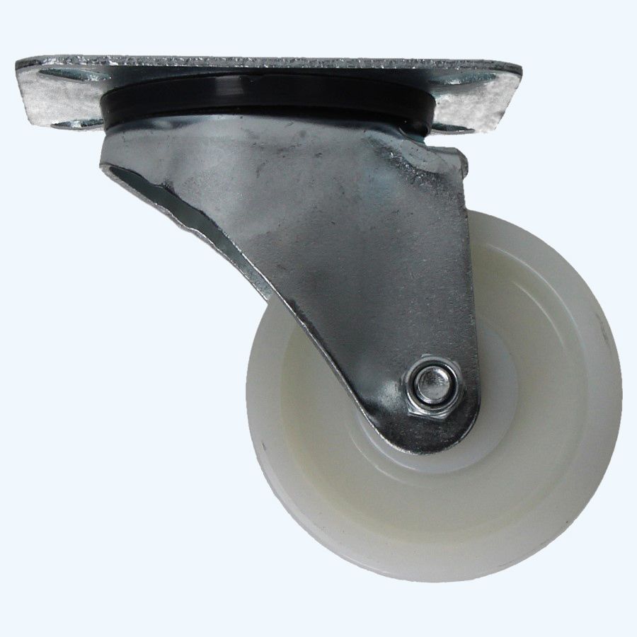 Nylon zwenkwiel 80 mm 100 kg