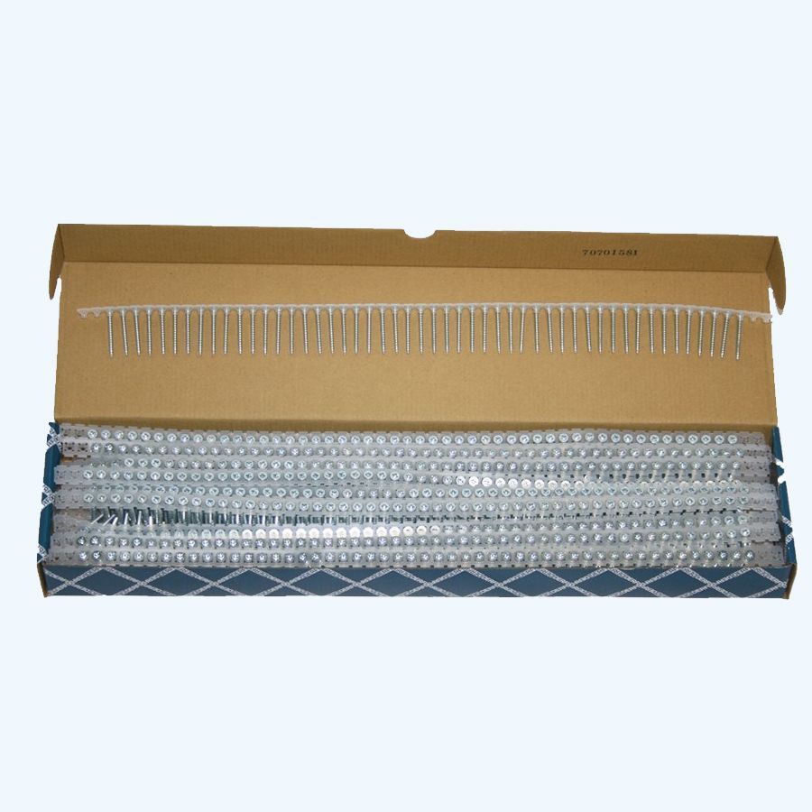 Spaanplaatschroeven 4,0 x 40 op strip