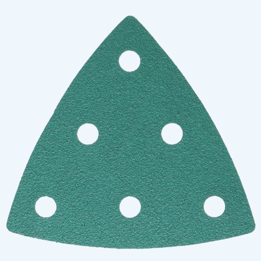 Topline driehoek schuurvel 93x93x93 mm K100 / Type 2