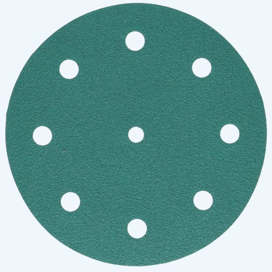 Topline schuurschijf klittenband 125 mm, 9 stofgaten K180