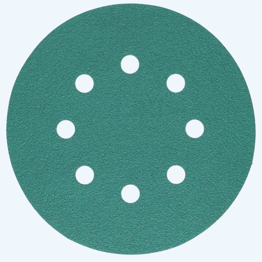 Topline schuurschijf klittenband 125 mm, 8 stofgaten K40