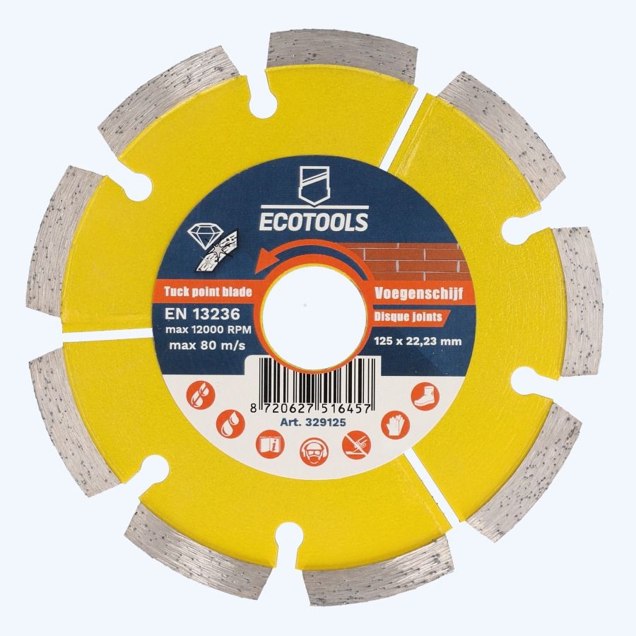 Voegenschijf 125 x 6,4 mm