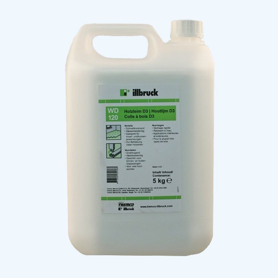 illbruck WD120 houtlijm D3 / 5 kg