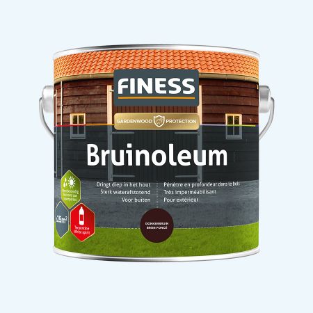 FINESS Bruinoleum 2,5 L Donkerbruin