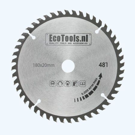 HM-zaagblad 180 x 20 mm T=48 (Eco-line)