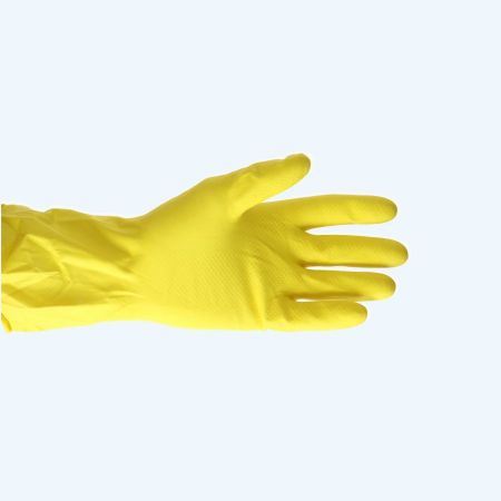 Huishoudhandschoen geel Medium