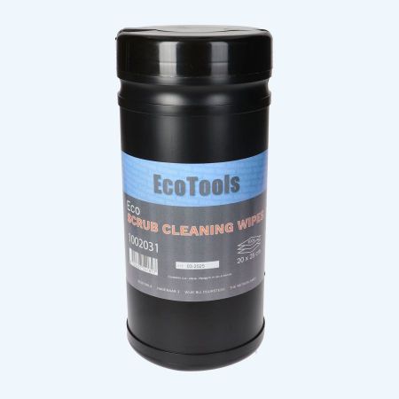Eco cleaning wipes scrub (100 stuks in pot)