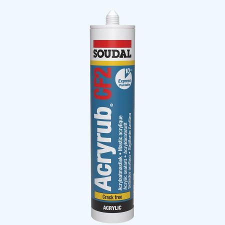 Soudal Acryrub CF2 310 ml (wit)