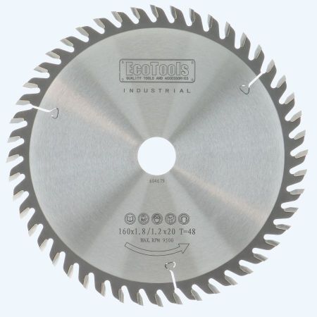 HM-zaagblad Industrial 160 x 20 mm T=48 (1,8/1,2 mm)