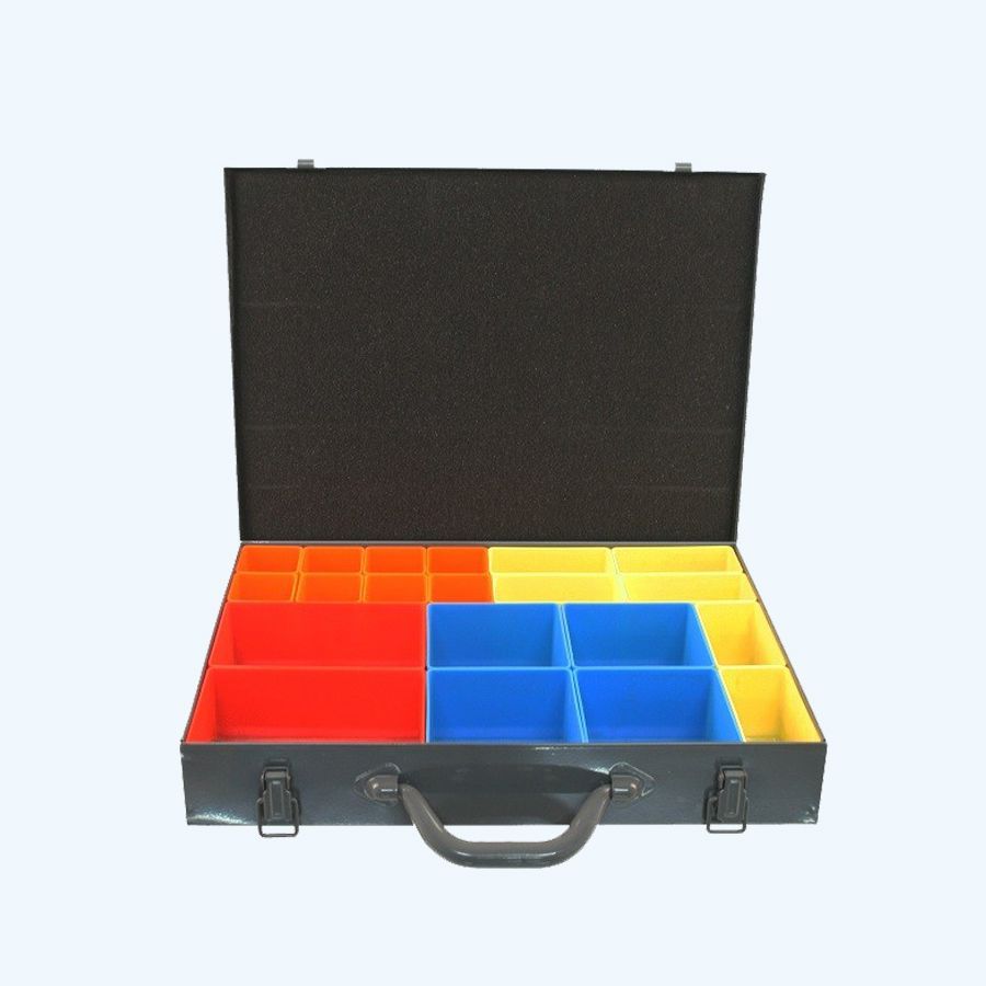 Erro assortimentsdoos ca. 5x38x29 cm met uitneembare bakjes